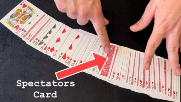 Self Working Magic Card Trick Tutorial – Find a Card in a Shuffled Deck of Regular Playing Cards