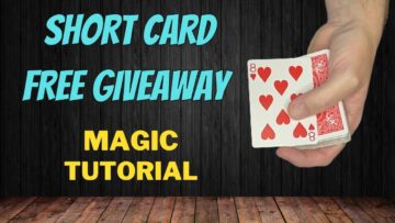 Short Card – How to Control A Card In An Easy Way – Magic Card Trick Tutorial