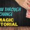 Simple Card Change – Throw Through Change – Magic Card Trick Tutorial