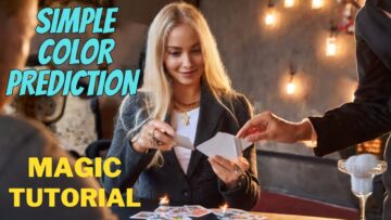 Simple Color Prediction – Easy Mathematical Magic Card Trick Tutorial