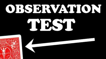 Simple OBSERVATION TEST Tutorial !!!