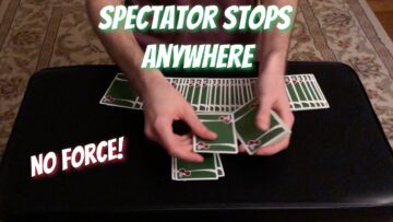 Stop Anywhere – Impossible FOOLING Card Trick Performance/Tutorial