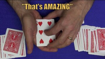THATS AMAZING – ORIGINAL CARD TRICK