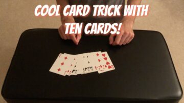 The 10 Cards Packet Card Trick – Performance/Tutorial