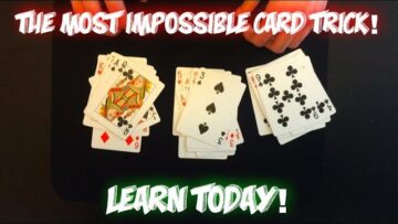 The 27 Card Trick IMPOSSIBLE Mathematical Card Trick For Beginners! Performance And Tutorial