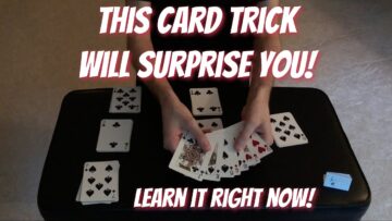 The Closer You Look, The Less You See – AWESOME Card Trick Performance/Tutorial