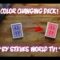 The Deck CHANGES COLOR! Easy Card Trick Performance And Tutorial! Ft. Steves World TV!