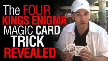 The Four Kings Enigma Magic Card Trick Revealed
