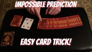 The Magic SPELL! Great Easy Card Trick Performance/Tutorial
