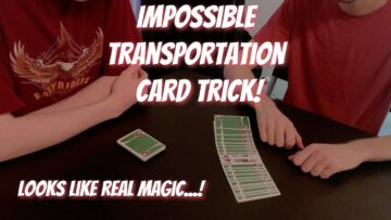 The Magicians Assistants  – Awesome Impromptu Card Trick Performance/Tutorial
