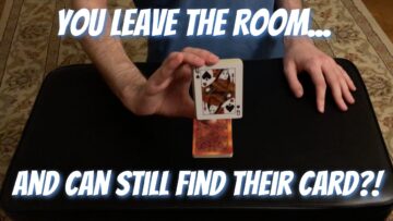 The Poacher – IMPOSSIBLE Mentalism Card Trick Performance/Tutorial