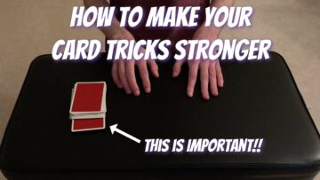 The Power Of Images In Magic – With A Cool Card Trick Performance/Tutorial