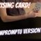 The Rise Above – An IMPROMPTU RISING CARD! Performance/Tutorial
