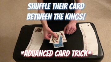 The Shuffle Sandwich – PURE SLEIGHT OF HAND MEGA SKILL Card Trick Performance/Tutorial