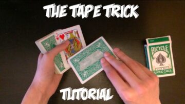 The Tape Trick: Amazing Easy Card Trick Revealed!