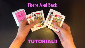 There And Back AMAZING CARD TRICK Tutorial!