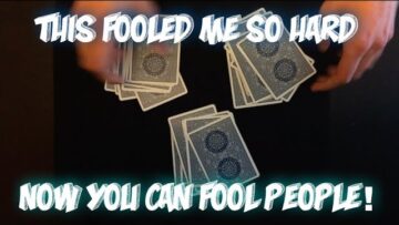 This Easy Card Trick Fooled Me. IMPOSSIBLE Card Trick Performance And Tutorial!