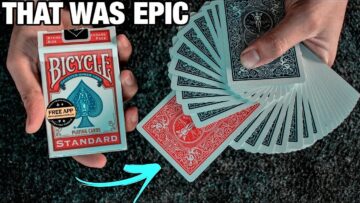 This IMPROMPTU Teleportation Card Trick Will BLOW MINDS!