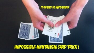 THIS IS INSANE! Mentalism Card Trick Revealed!