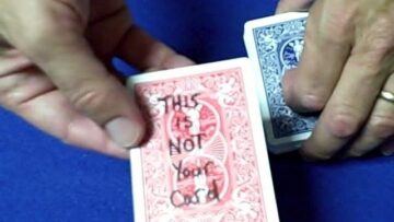 This is Not Your Card – Card Tricks Revealed