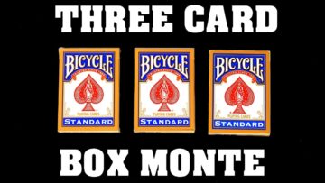 Three Card BOX Monte – EASY TUTORIAL!