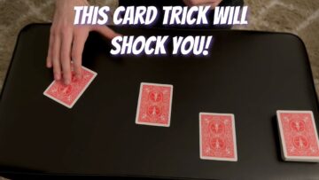 TRIPLE SHOCK! Card Trick With A Twist Ending – Performance/Tutorial