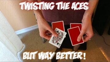 Twisting The Asher: Advanced Impromptu Card Trick Performance And Tutorial!