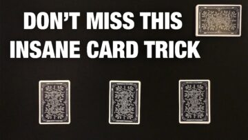 Very Clever NO SET UP Card Trick!
