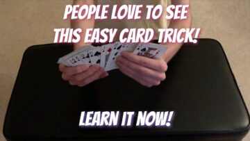Vicarious – INCREDIBLY EASY Card Trick Performance/Tutorial