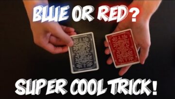 What Color Are These Cards?? Intermediate Card Trick Performance And Tutorial!